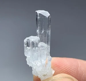 9,70 ct natürlicher Aquamarin klar abgeschlossen Kristall Probe von Skardu Pakista - Bild 1 von 9