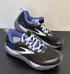 Brooks Cascadia 15 GTX Women's Size 6.5(B) Running Shoes Gray Blue Trail Running - Picture 1 of 14
