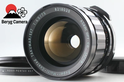 Lente Pentax SMC Takumar 6x7 75mm F4.5 MF para 6x7 67 67II [Exc+5+++] De JAPÓN - Imagen 1 de 4