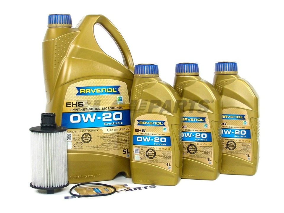 Motor Oil Change Kit - Compatible with 2015 Jaguar XK - 5.0L - 0w20 Foto 1 de 1