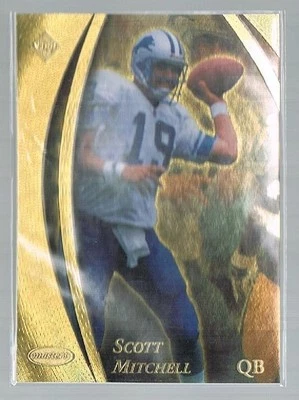 1998 Edge Masters Gold SCOTT MITCHELL #61 /100 lions - Image 1 of 2