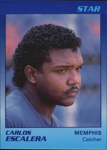 1989 Memphis Chicks Star #11 Carlos Escalera