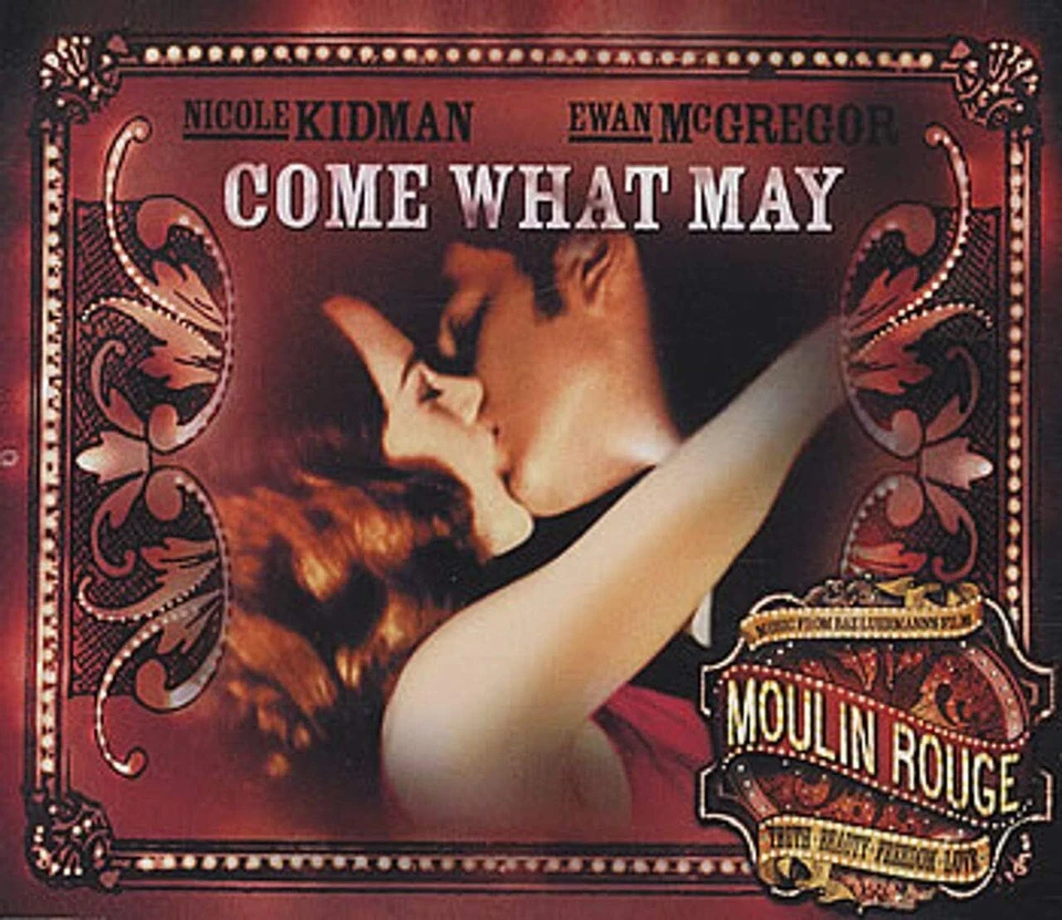 NICOLE KIDMAN & EWAN MCGREGOR - COME WHAT MAY (CD, 2001) 3 TRK Moulin Rouge - Image 1 of 1