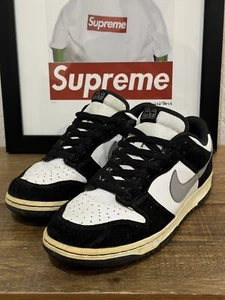 Nike Dunk Low NKE 6.0 2005 Size 8 313439-101 Grey Cloud RARE.!! - Picture 1 of 12