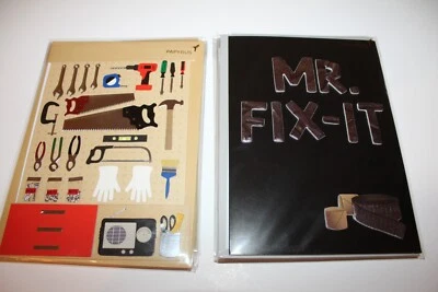 Lot of 6 Papyrus Father's Day Cards, tools & mr fix it - 2 diff styles for Dad - Image 1 of 4