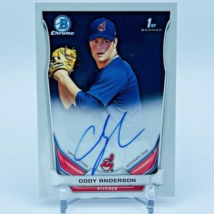 2014 Bowman Chrome Cody Anderson BCAP-CA Prospect AUTO 