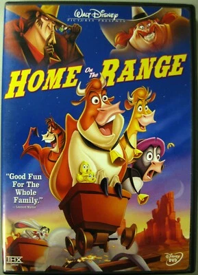 o'o'o . Walt Disney . . HOME ON the RANGE . . with Insert . . Fun Family Movie! Foto 1 de 4