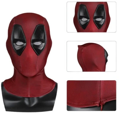 Deadpool 3 Wade Wilson Cosplay Mask Movie Replica for Halloween Costumes Party - Image 1 of 4