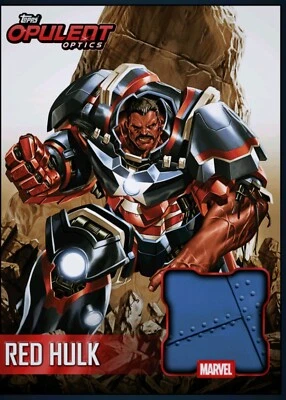 Red Hulk Opulent Optics Relics LE Legendary - Topps Marvel Collect Digital card - Image 1 of 4