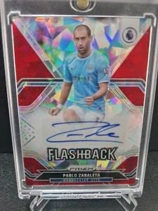 2021-22 Panini Prizm EPL Pablo Zabaleta Flashback Autograph #FB-PZB - Picture 1 of 2