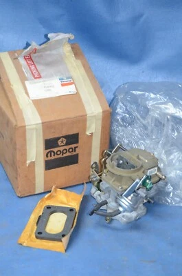 NOS 1978-81 道奇卡车汽化器 318 发动机碳水化合物 原始设备制造商 Mopar 4104458 2bbl 8211-S — 第 1/4 张图片