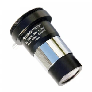 Celestron 1.25” 2x Barlow Lens Eyepiece Suitable For Interface Astro Telescope - Picture 1 of 4