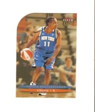teresa weatherspoon 2003 ultra wnba gold,louisiana tech,jasper tx,new york #81