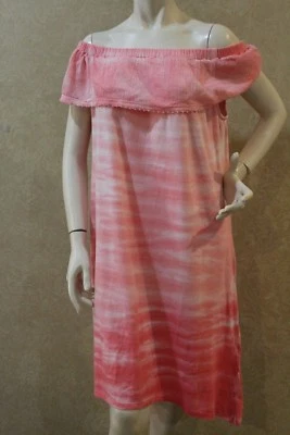 Nuevo Vestido Style & Co para Mujer Teñido con Corbata Volantes Tie Dye Rosa Talla L Nuevo con Etiquetas __ B4F1 Foto 1 de 4