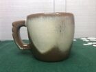 Vintage Frankoma Plainsman Brown Earthenware 5C Coffee Cup Mug