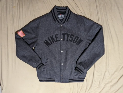 Roots of Fight Iron Mike Tyson Jacket Brooklyn"s Own 1986 Championship XL MINT Cover