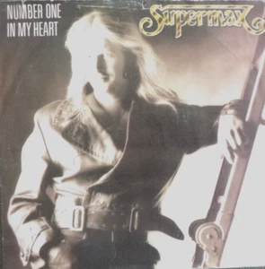 7" 1984 AUSTROPOP IN MINT- ! SUPERMAX : Number One In My Heart - Foto 1 di 1