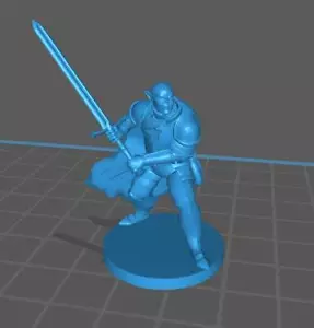 Half Orc Paladin - DND - Pathfinder - Dungeons & Dragons - RPG - Tabletop - mz42 - Bild 1 von 1