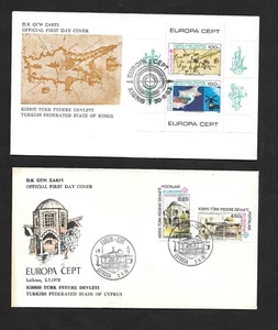 Cyprus N 1983 Miniature Sheet and 1978 Europa CEPT Super Condition 2 FDC - Picture 1 of 2