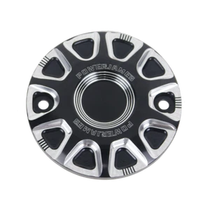 Schwarz CNC Timer Points Cover für Harley M8 17-Später FXLR FLFB FXFB FLTR FLHTK - Bild 1 von 6