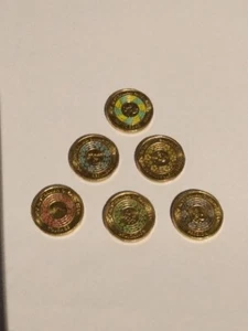 2020 Tokyo Olympic & Paralympics Games Coloured $2 Dollar 6 Coins Set Circulated - Picture 1 of 8