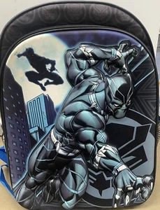 Marvel Black Panther 3D Molded 16" Full Size Large Backpack - Picture 1 of 6