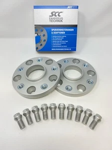 40mm 2x20mm Spurverbreiterungen SCC für VW Touareg 7L 7P 5x130 71,6 Spurplatten - Bild 1 von 7