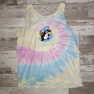 Buc-ees Tank Top Damen Medium Multi Batik leichter Rundhals Pullover - Bild 1 von 11