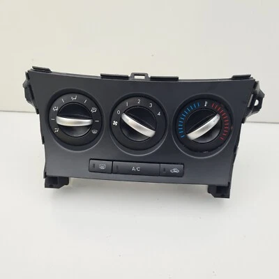 Mazda 3 Heater AC Fan Controls Standard Black Type BL 04/09-06/13 - Image 1 of 4
