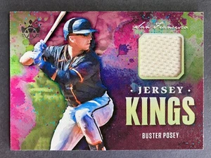 Camiseta Panini Diamond Kings 2021 Kings #JK-BP Buster Posey ¡Reliquia usada en el juego! - Imagen 1 de 2
