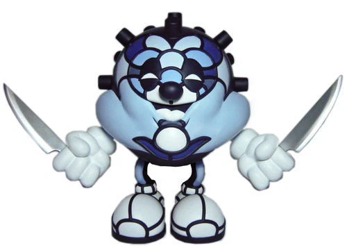 Blue Sketchartis David Flores 12" Urban Designer Vinyl Figure Bic Plastics NEW - Image 1 of 1