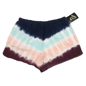 Art Class Girls Size XL 14/16 Shorts Tie Dye Navy Pink Maroon - Picture 1 of 10