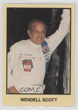 1989-90 TG Racing Masters of Racing White Gold Wendell Scott #180 HOF