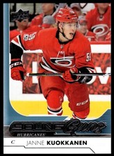 2017-18 Upper Deck Young Guns RC Janne Kuokkanen Carolina Hurricanes #213