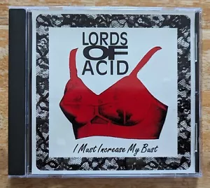 Lords Of Acid- I Must Increase My Bust CDS- 8TRK REMIX SINGLE! CLASSIC TECHNO! - Picture 1 of 3