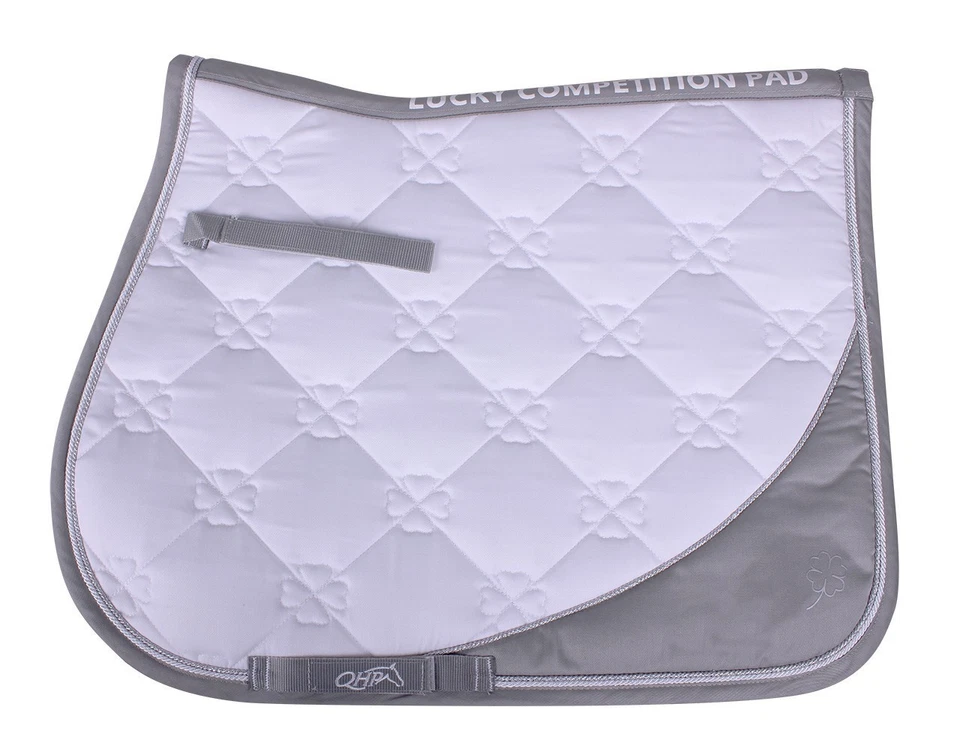 Schabracke, Reitschabracke, Satteldecke LUCKY weiß D und VS - Bild 1 von 1