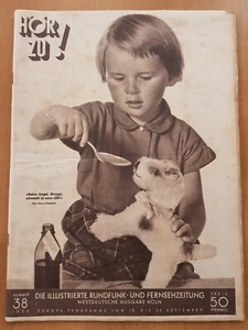 HÖRZU   Nr.38 / von 1955  mit Mecki  - Bild 1 von 5