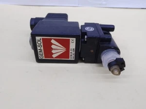 GEM-SOL solenoid valve GEM-B-33 24vdc 10w with 303.0000.0005 PO27618 - Picture 1 of 10