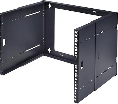 StarTech 2-Post 8U Adjustable Wall-mount Rack, 16" depth 19" width max 88lb - Image 1 of 3