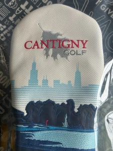 Nuevo en Bolsa Raro 2025 Cantigny Golf Swag Driver Headcover Chicago Skyline Limited - Imagen 1 de 7