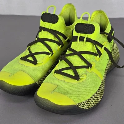 Under Armour Curry 6 Coy Fish Neon Youth Basketball Shoes Size 7 Y - Image 1 of 4