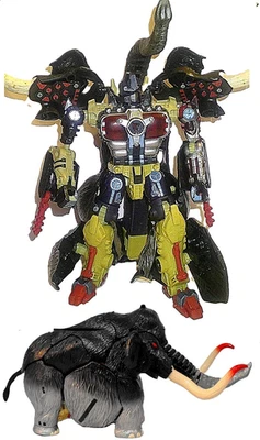 Wooly Mammoth OPTIMUS PRIMAL 2004 NEMESIS PRIME Transformers Beast Wars universe - Image 1 of 4