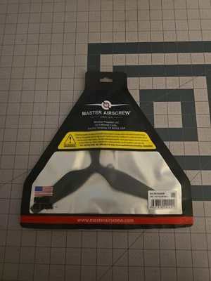 Master Airscrew (Ma.3M10x50RB1) 10X 5 (3-Blade) Propeller (NIB) - Image 1 of 3