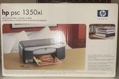 NOVA IMPRESSORA SCANNER COPIADORA HP PSC 1350 XI TUDO EM UM - Imagem 1 de 4