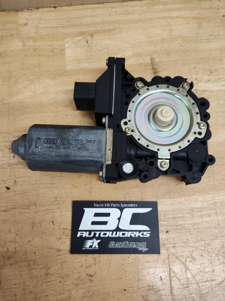 Motor ventana pasajero delantero derecho OEM Audi 00-01 MK1 TT cupé 8N8 959 802 Foto 1 de 3