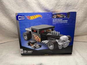 MEGA BLOCKS HOT WHEELS BONE SHAKER 334 PIECES INCLUDES HOT WHEELS DIECAST - Picture 1 of 5