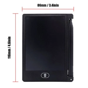 (Pink)Mini 4.4-inch LCD Electronic Memo Tablet For Elderly And Children TDW - Afbeelding 1 van 6