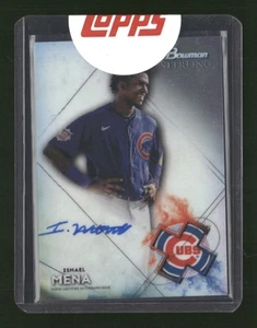 2021 Bowman Sterling #BSPA-IM Ismael Mena Prospect Autographs Auto - Picture 1 of 2