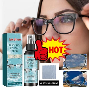 Lens Scratch Removal Spray | Eyeglass Windshield Glass Repair Liquid Sprays-Kit - Picture 1 of 16