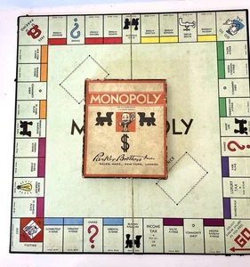1935 Trade Mark Monopoly Game Darrow—First Parker Brothers Game!! (With Board) - Picture 1 of 15